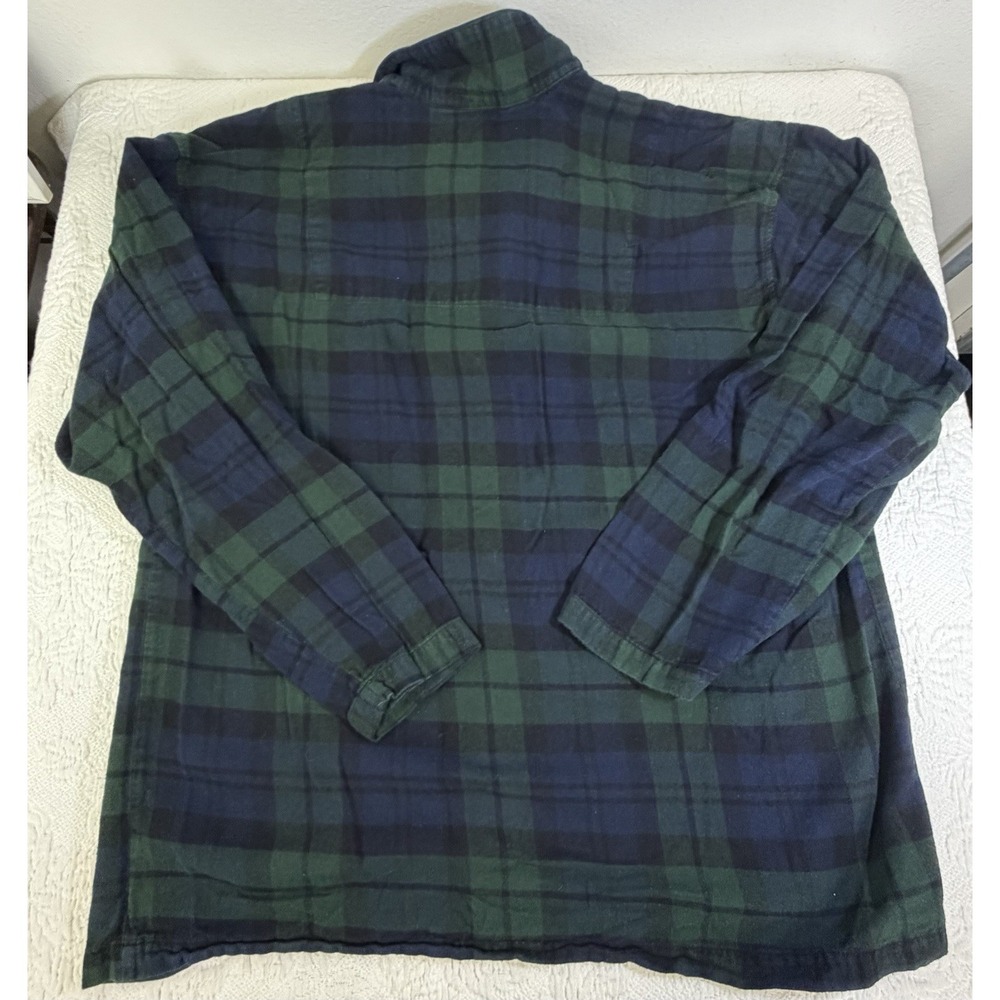 Polo Ralph Lauren Flannel Tartan Plaid Pajama Set Mens XL Green Top Bottom - Picture 3 of 12